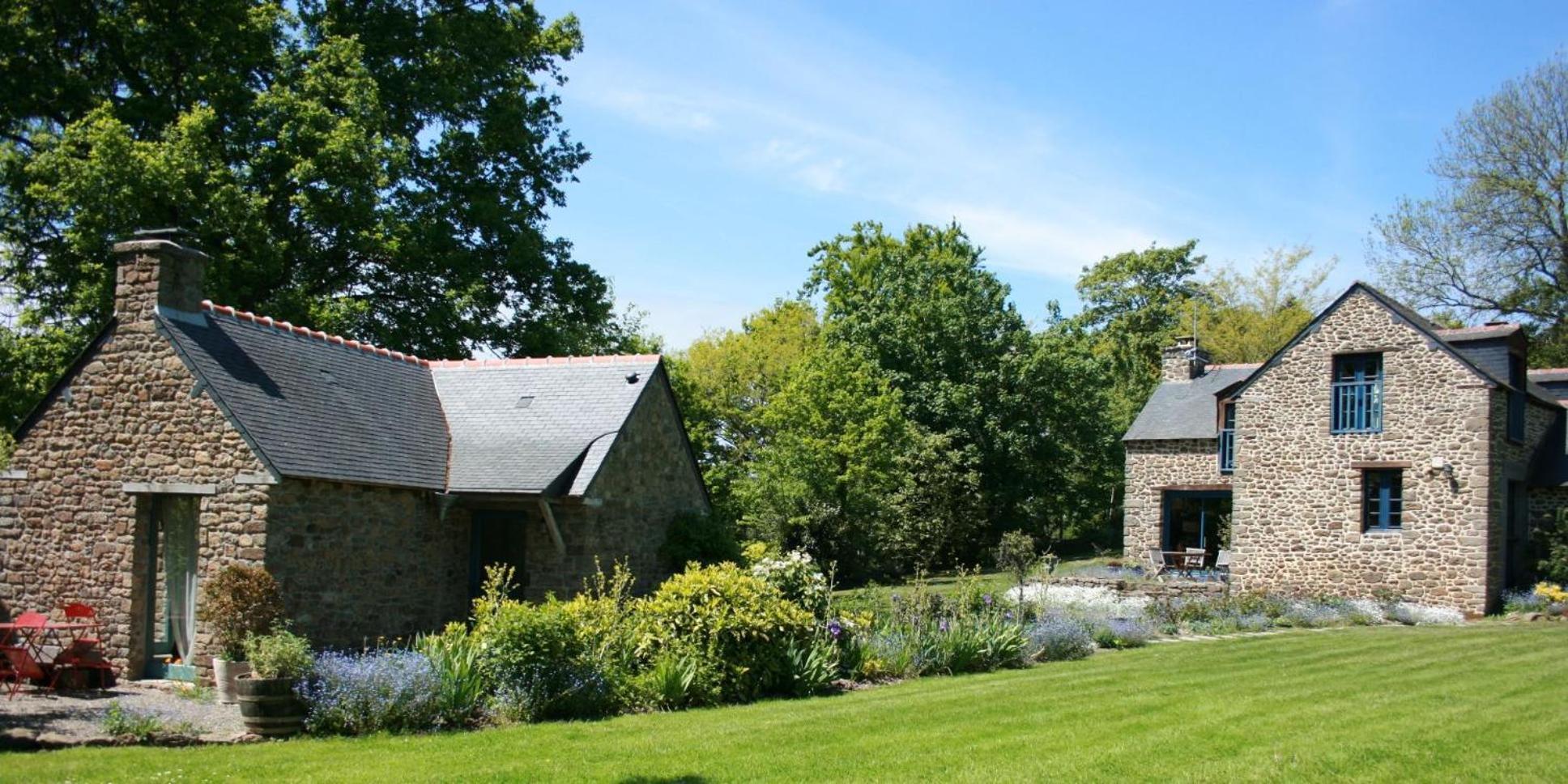 Au Pont Ricoul Bed and Breakfast Saint-Pierre-de-Plesguen Buitenkant foto
